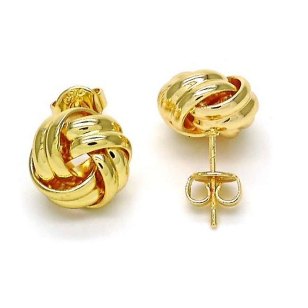 Women Gold Stud Earrings